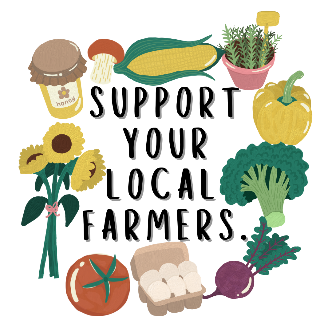Support Your Local Flower Farmer Sticker (Copy)