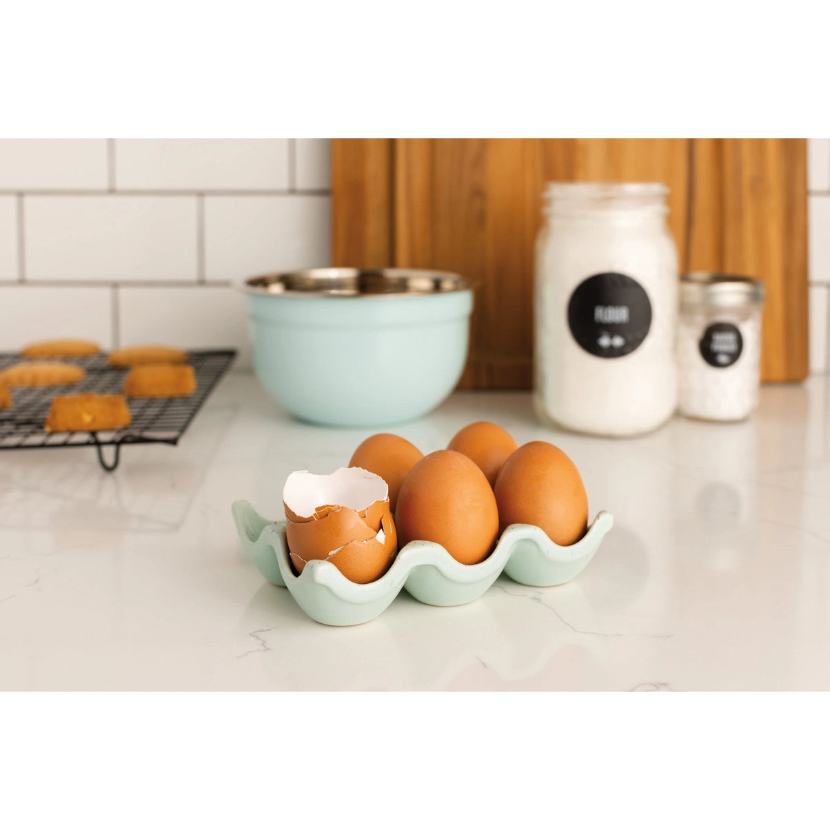 Ceramic Egg Crate