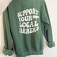 Support Your Local Farmers Crewneck