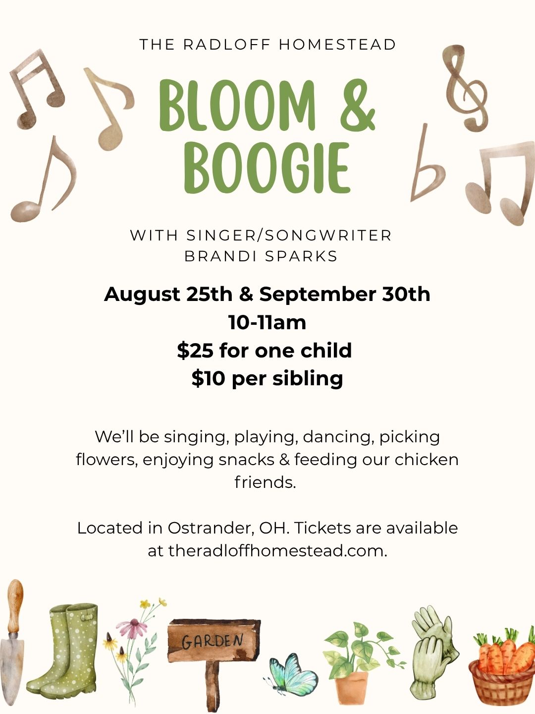 BLOOM & BOOGIE (Preschool Music Class)
