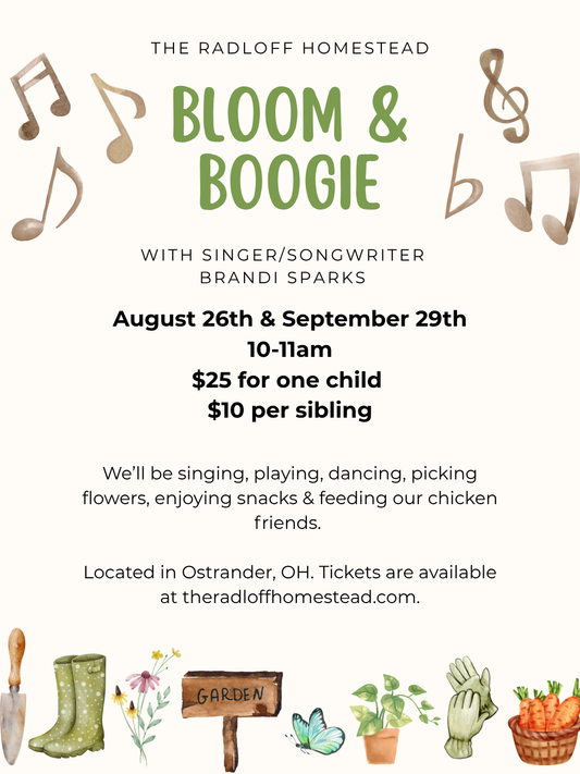 BLOOM & BOOGIE (Preschool Music Class)