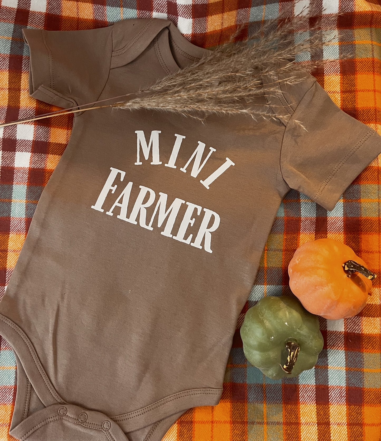 Mini Farmer Onesie