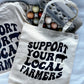 Support Your Local Farmers Canvas Tote