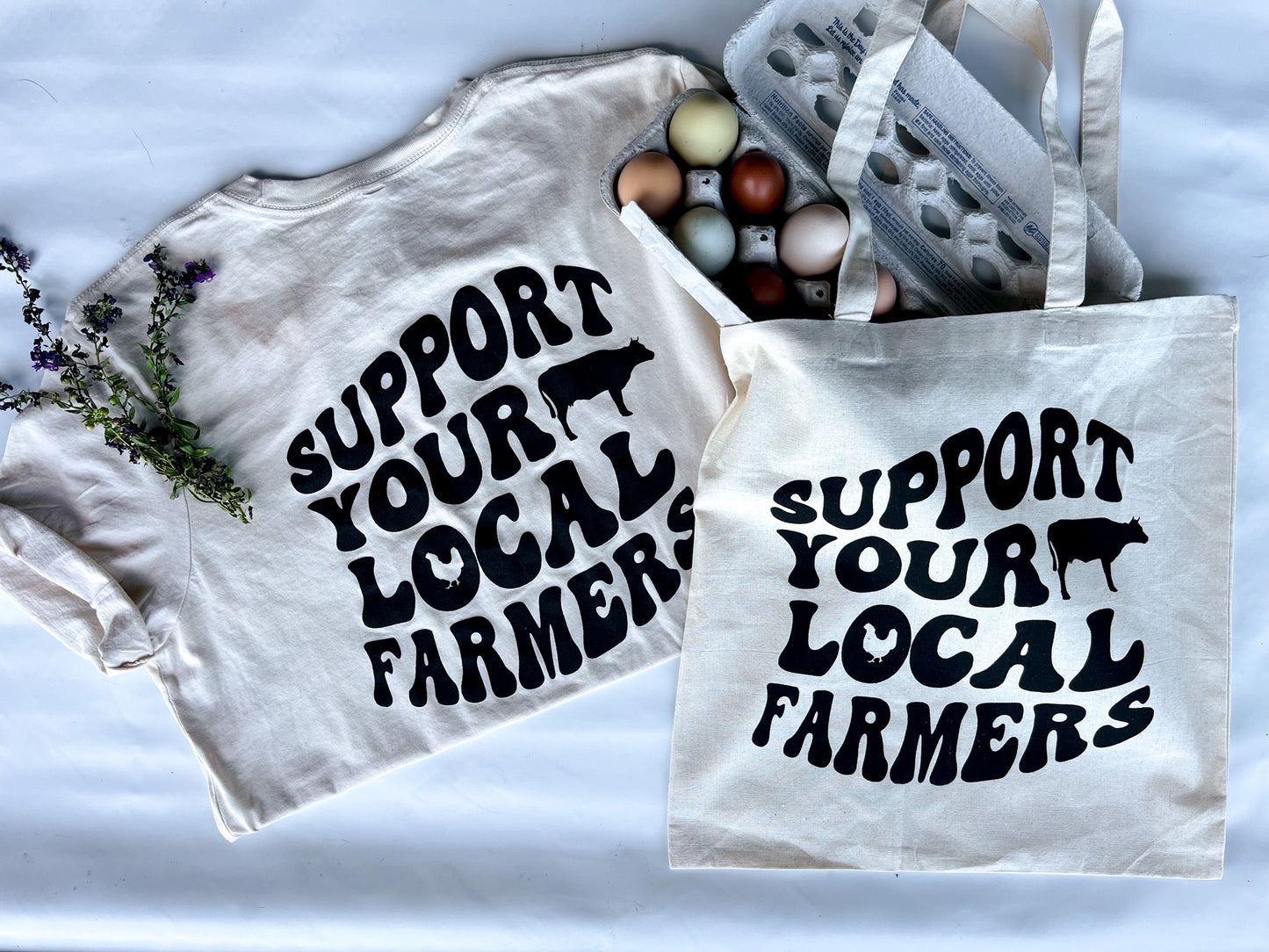 Support Your Local Farmers Tee